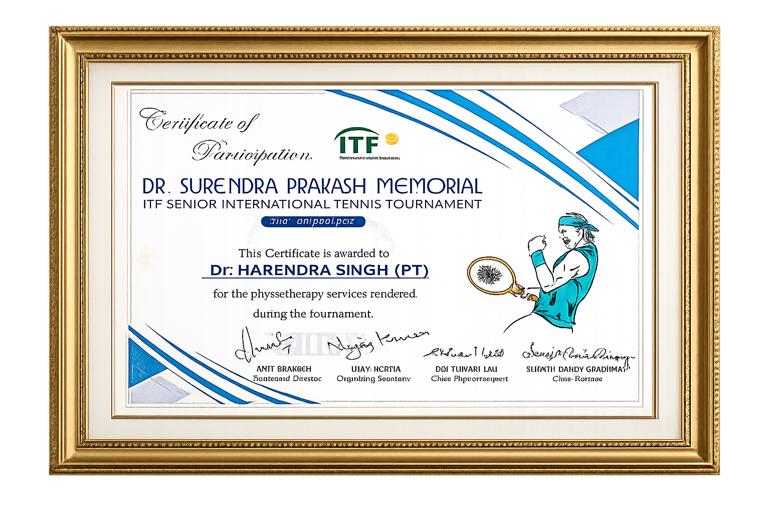 HR Physiotherapy clinical excellence certificate image 2